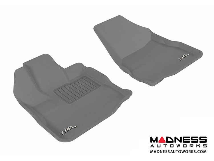 Chevrolet/ GMC Equinox/ Terrain Floor Mats (Set of 2) Front Gray by
